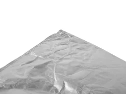 Beliani Poltrona sacco 200 L DROP 63 cm 75 cm Argento