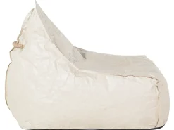 Beliani Poltrona sacco 200 L DROP 63 cm 75 cm chiaro Beige