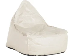 Beliani Poltrona sacco 200 L DROP 63 cm 75 cm chiaro Beige