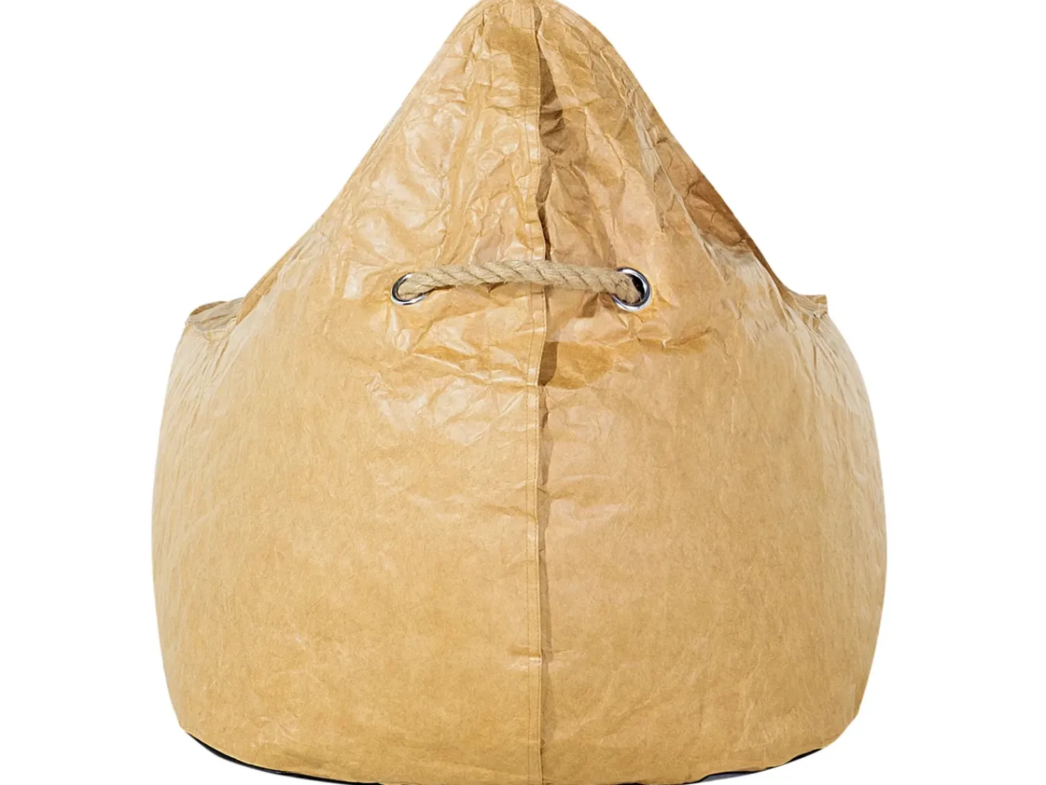 New Beliani Poltrona sacco 200 L DROP 63 cm 75 cm dorato Marrone