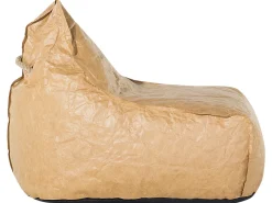 New Beliani Poltrona sacco 200 L DROP 63 cm 75 cm dorato Marrone