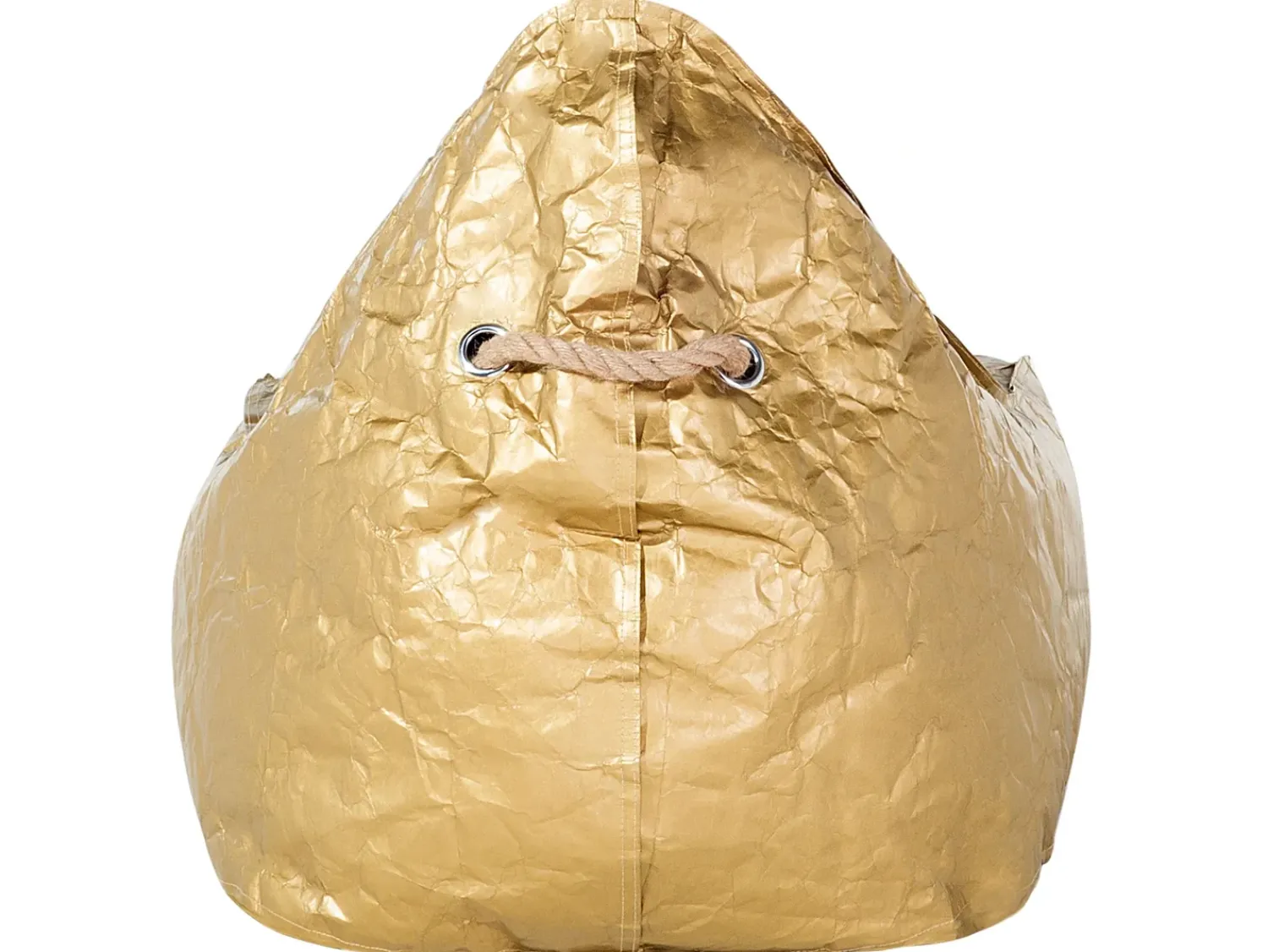 Online Beliani Poltrona sacco 200 L DROP 63 cm 75 cm Oro