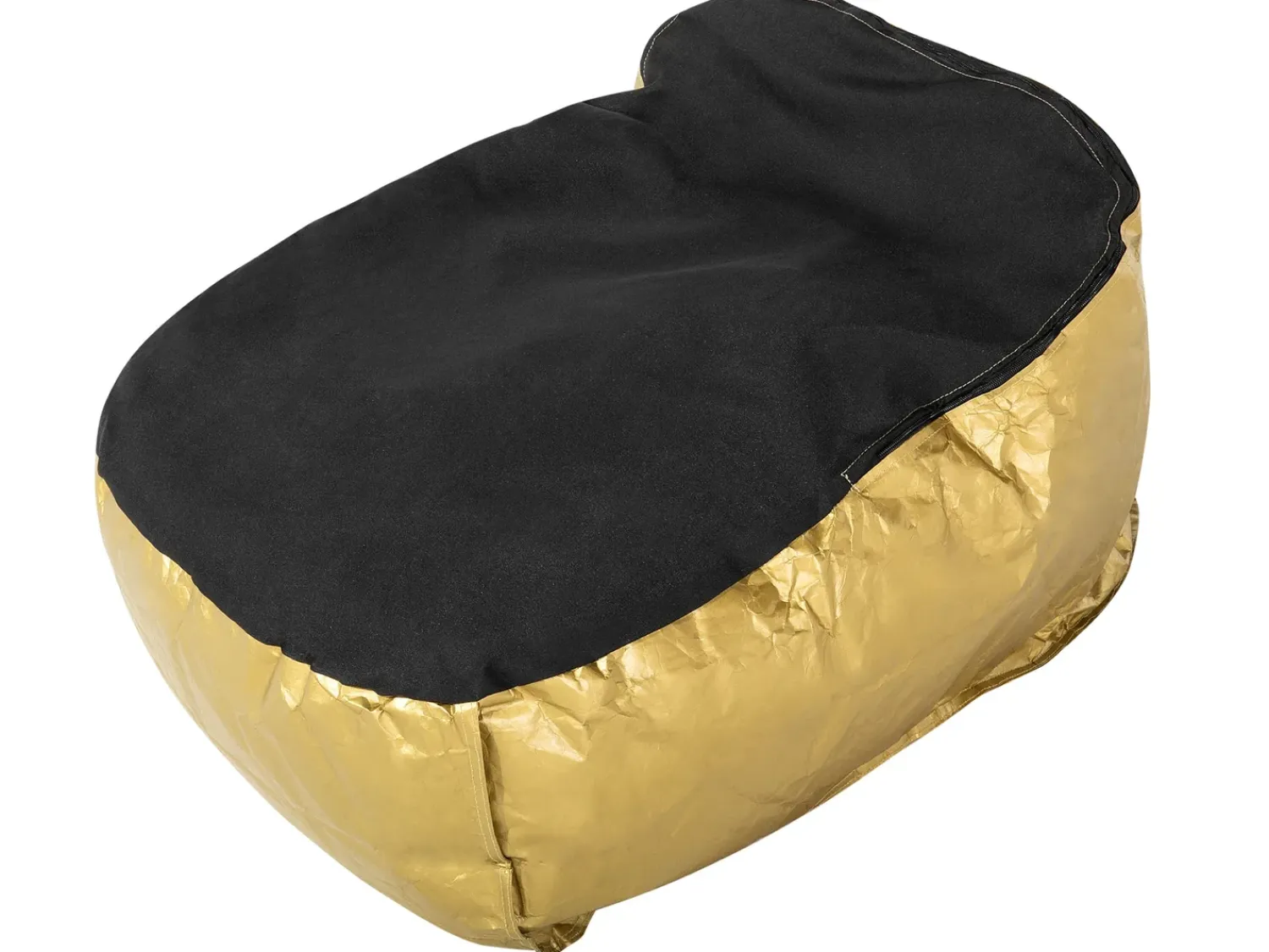 Online Beliani Poltrona sacco 200 L DROP 63 cm 75 cm Oro