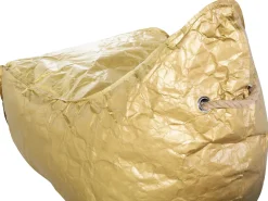 Online Beliani Poltrona sacco 200 L DROP 63 cm 75 cm Oro