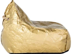 Online Beliani Poltrona sacco 200 L DROP 63 cm 75 cm Oro