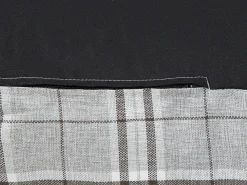 Discount Beliani Poltrona sacco 200 L DROP LINEN 63 cm 75 cm Grigio