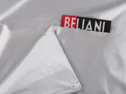 Clearance Beliani Poltrona sacco 600 L FUZZY 180 cm 230 cm Argento