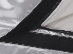 Clearance Beliani Poltrona sacco 600 L FUZZY 180 cm 230 cm Argento