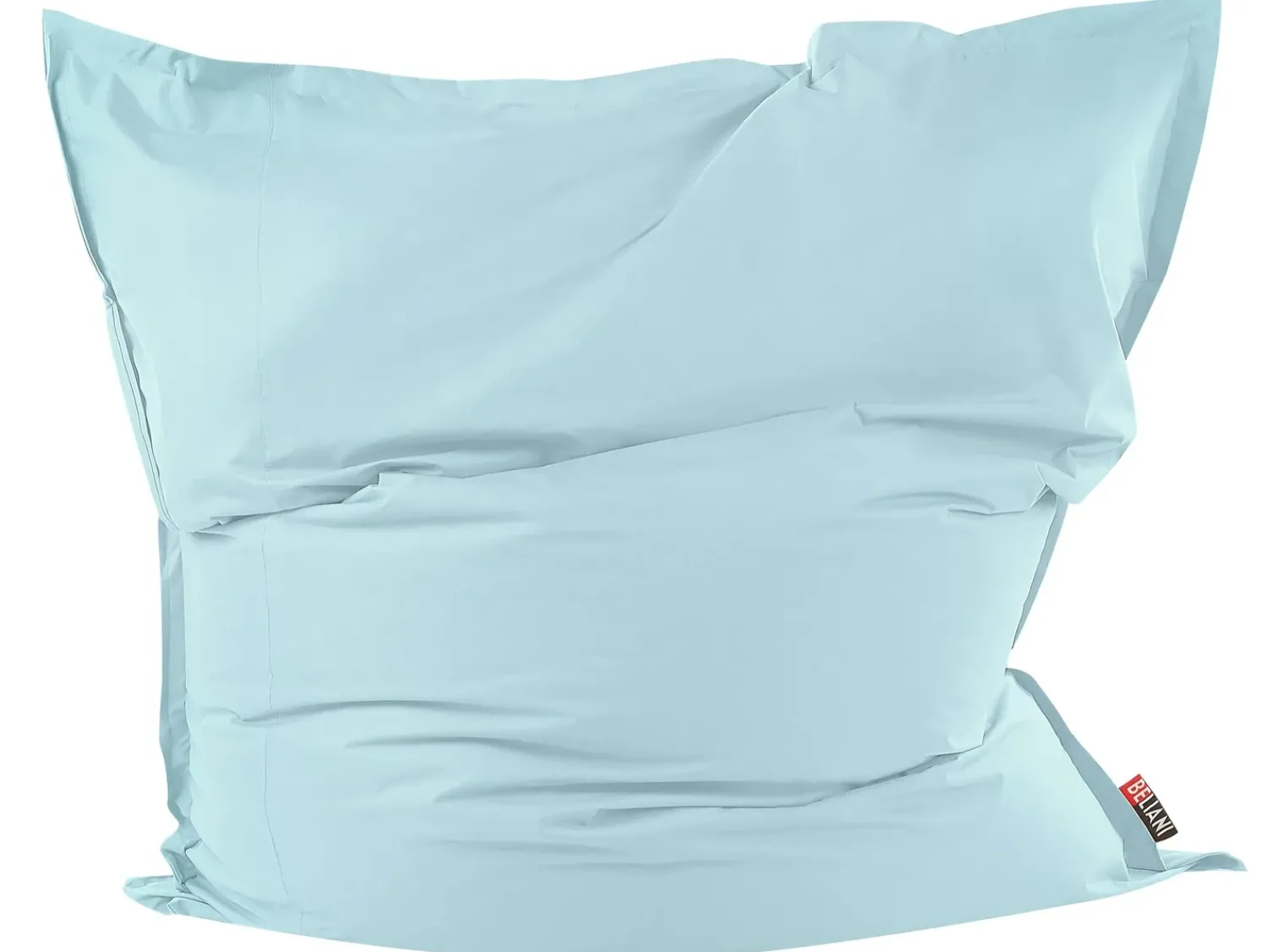 Clearance Beliani Poltrona sacco 600 L FUZZY 180 cm 230 cm Azzurro Blu