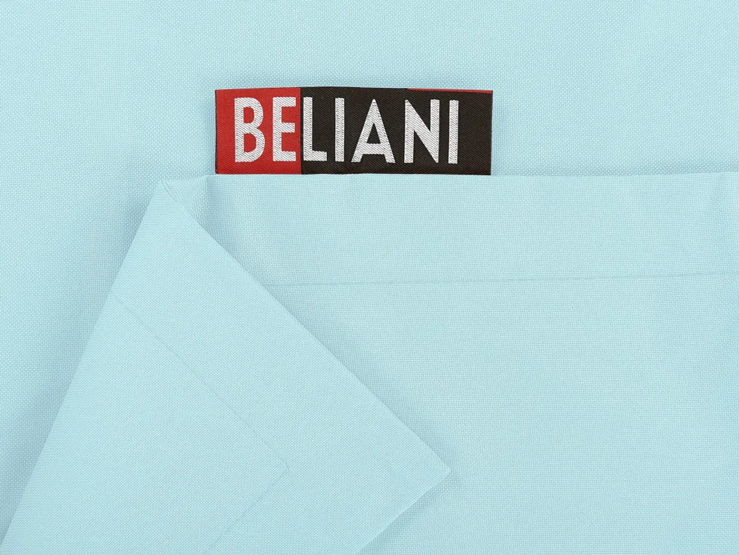Clearance Beliani Poltrona sacco 600 L FUZZY 180 cm 230 cm Azzurro Blu