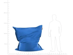 Hot Beliani 300 L FUZZY 140 cm 180 cm scuro Blu