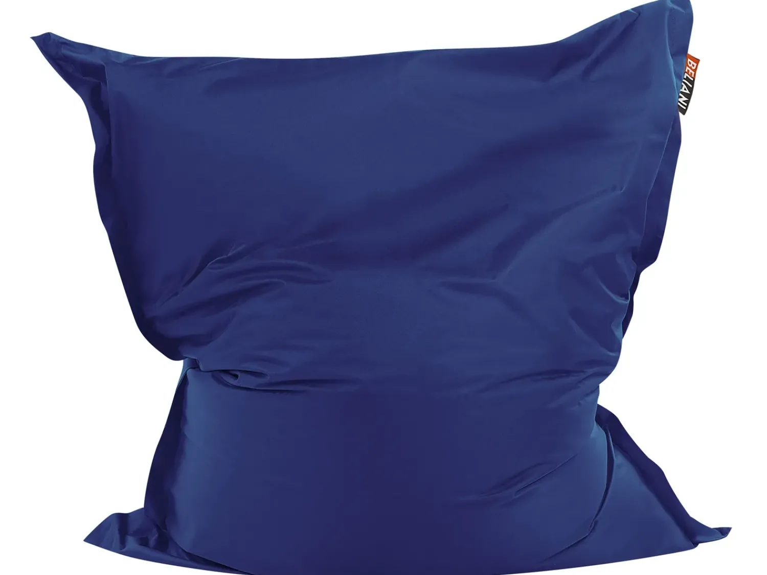 New Beliani Poltrona sacco 300 L FUZZY 180 cm 140 cm scuro Blu