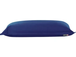 New Beliani Poltrona sacco 300 L FUZZY 180 cm 140 cm scuro Blu