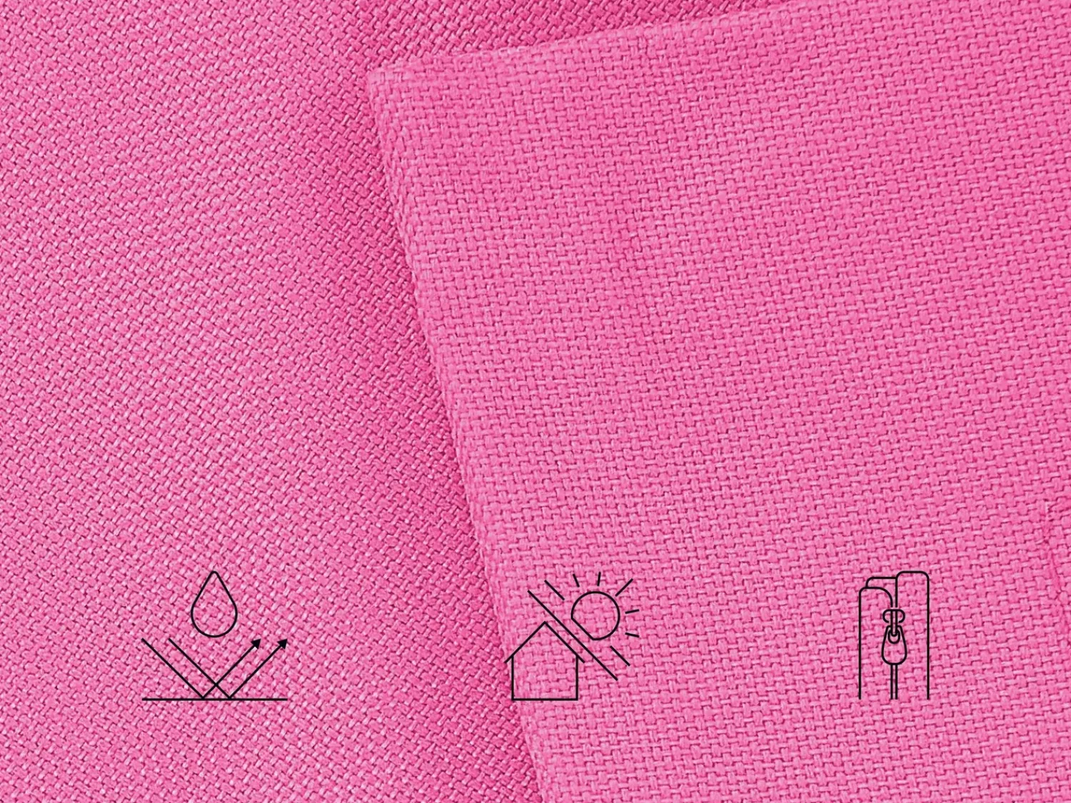 Hot Beliani Poltrona sacco 600 L FUZZY 230 cm Fucsia Rosa