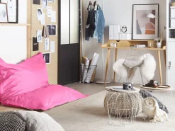 Sale Beliani Poltrona sacco 300 L FUZZY 180 cm Fucsia Rosa