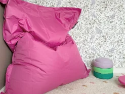 Sale Beliani Poltrona sacco 300 L FUZZY 180 cm Fucsia Rosa