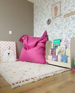 Sale Beliani Poltrona sacco 300 L FUZZY 180 cm Fucsia Rosa