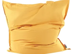 Online Beliani Poltrona sacco 600 L FUZZY 180 cm 230 cm Giallo