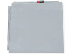Beliani Poltrona sacco 300 L FUZZY 140 cm 180 cm chiaro Grigio