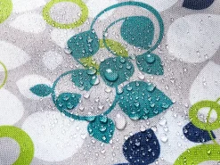 Best Beliani Poltrona sacco 300 L FUZZY 140 cm 180 cm Multicolore Bianco Blu Grigio Verde Multicolore