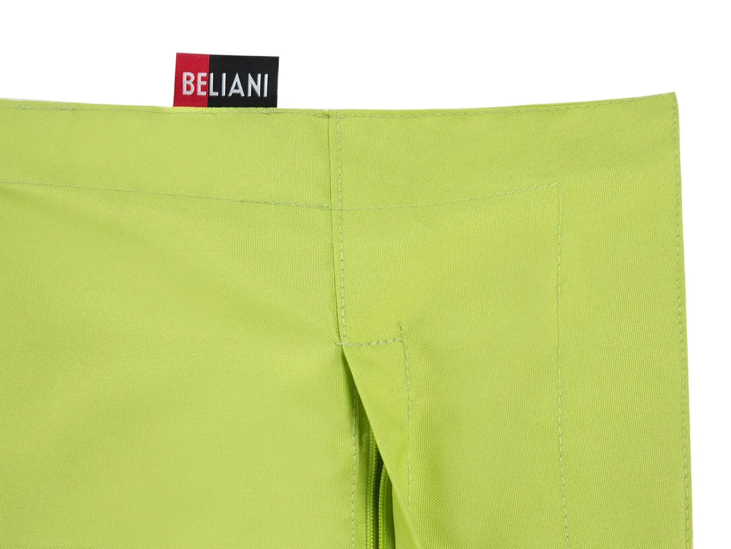 Online Beliani Poltrona sacco 300 L FUZZY 140 cm 180 cm lime Verde