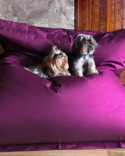 Sale Beliani Poltrona sacco 300 L FUZZY 140 cm 180 cm Viola