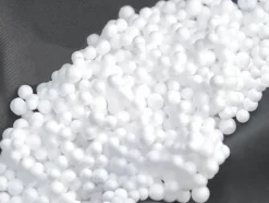 Discount Beliani Poltrona sacco 300 L FUZZY EPS 10 cm 60 cm Bianco