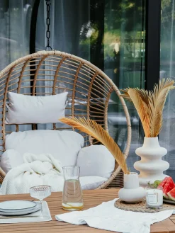 Sale Beliani ASPIO Rattan sintetico (PE) Naturale Beige Marrone Nero