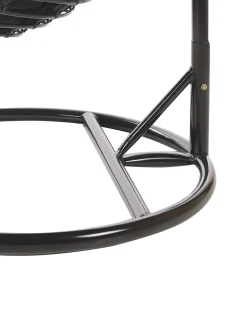 Online Beliani ASPIO Rattan sintetico (PE) Nero Grigio Nero