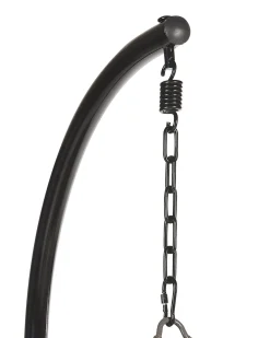 New Beliani CASOLI Rattan sintetico (PE) Grigio Grigio Nero