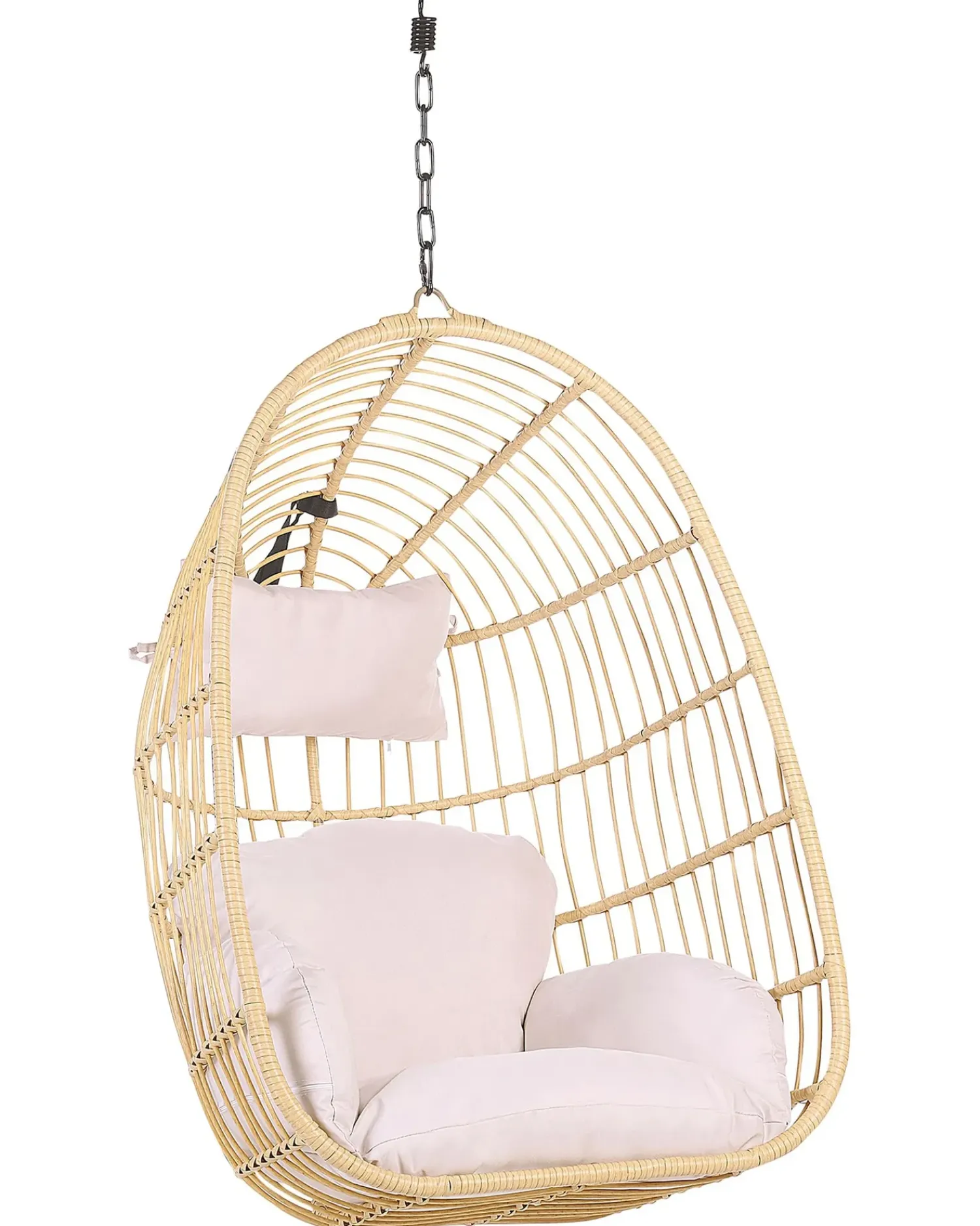 Discount Beliani CASOLI Rattan sintetico (PE) Naturale Bianco Marrone Nero