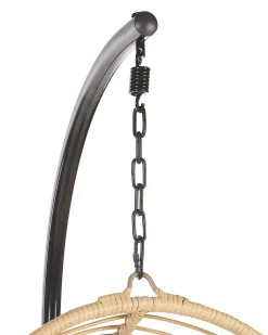 Discount Beliani CASOLI Rattan sintetico (PE) Naturale Bianco Marrone Nero