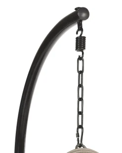 Beliani TOLLO Rattan sintetico (PE) Grigio Grigio Nero