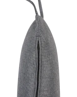 Beliani TOLLO Rattan sintetico (PE) Grigio Grigio Nero