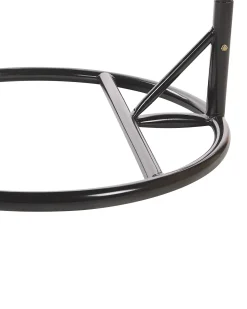Beliani TOLLO Rattan sintetico (PE) Grigio Grigio Nero