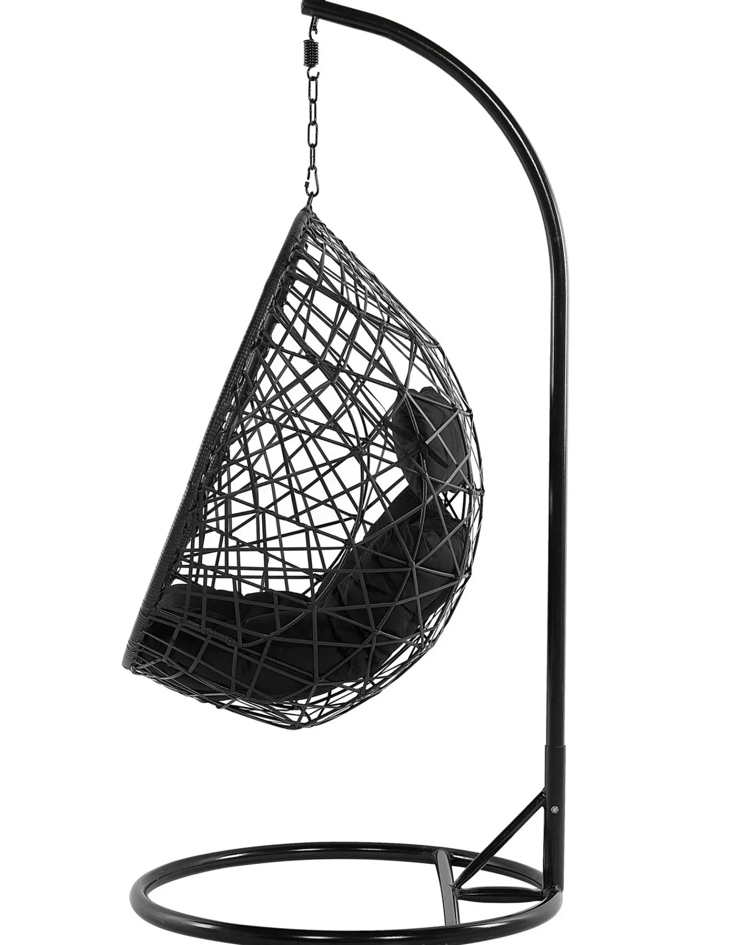 Hot Beliani ALATRI Rattan sintetico (PE) Nero