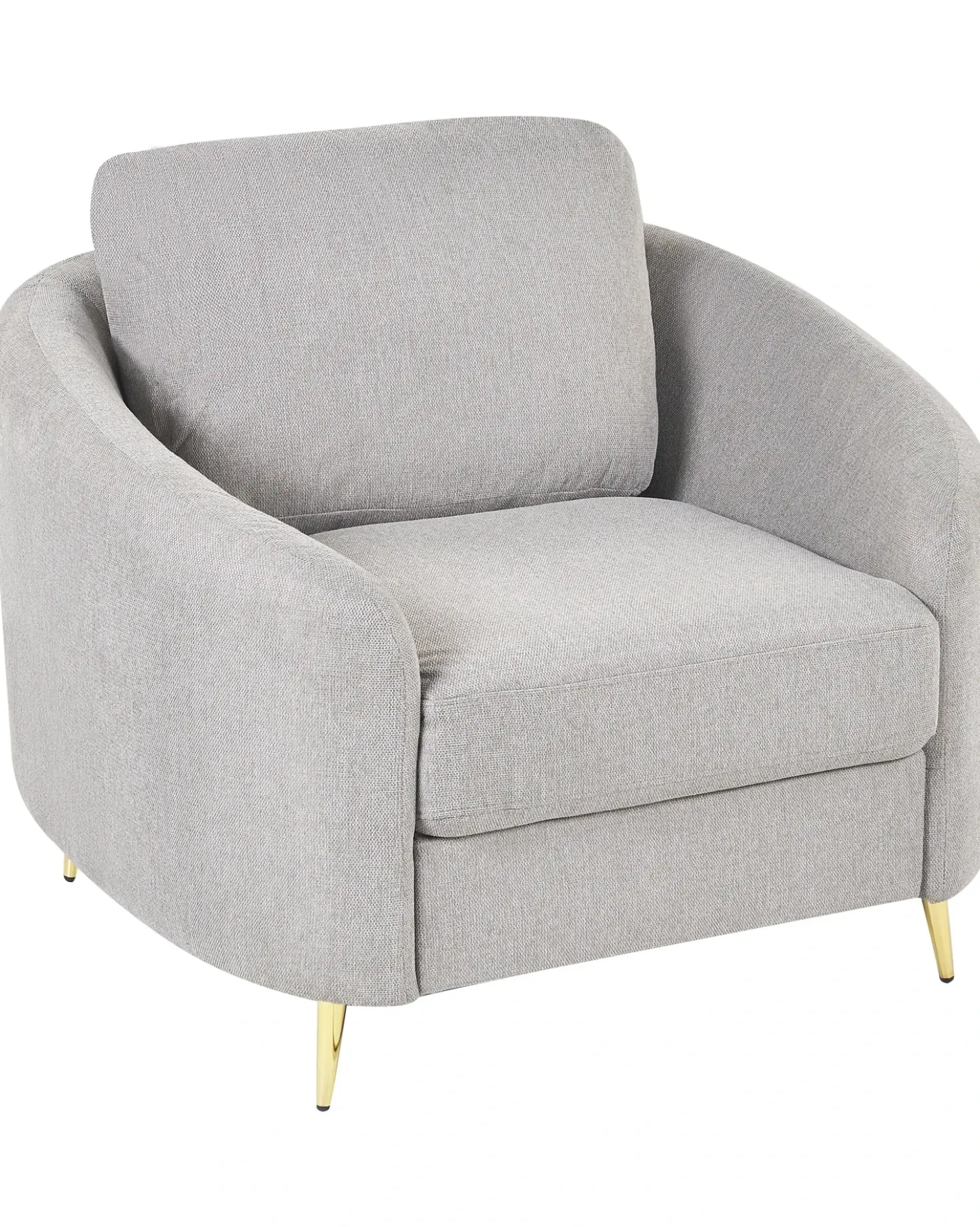 Poltrona TROSA Tessuto Grigio chiaro