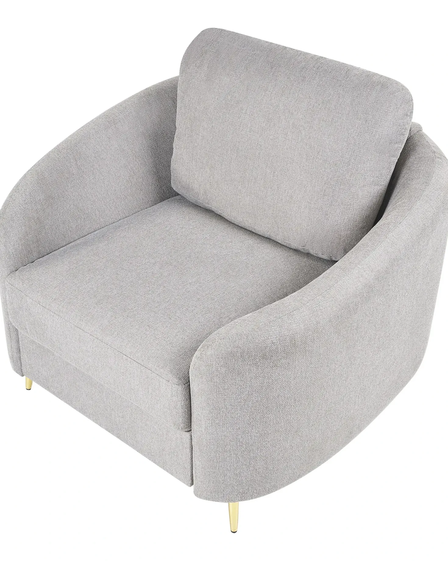 Poltrona TROSA Tessuto Grigio chiaro