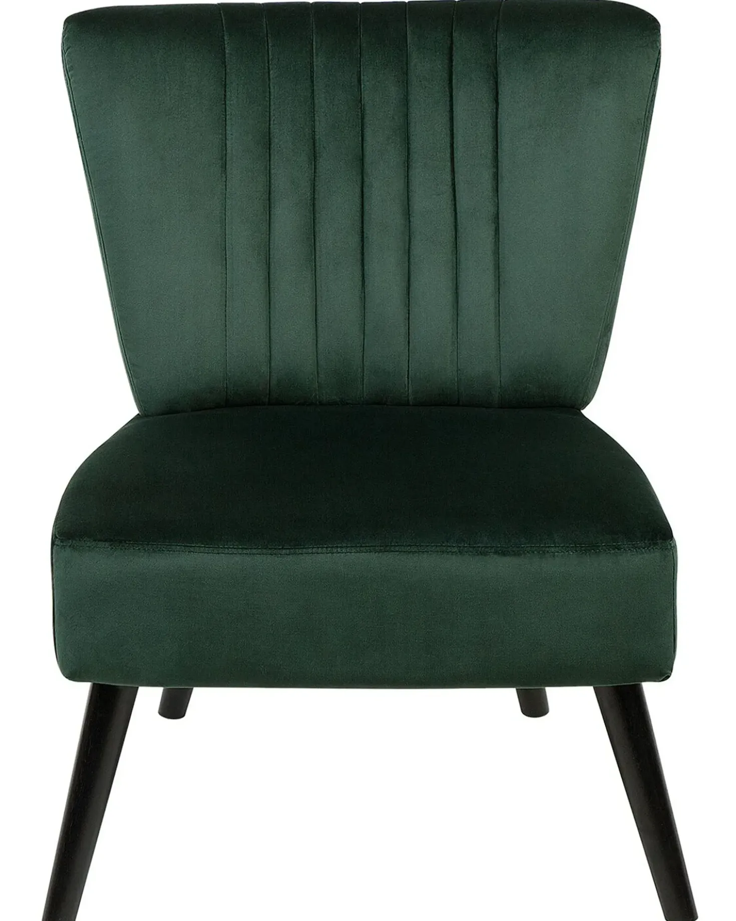 Poltrona VAASA Velluto Verde smeraldo