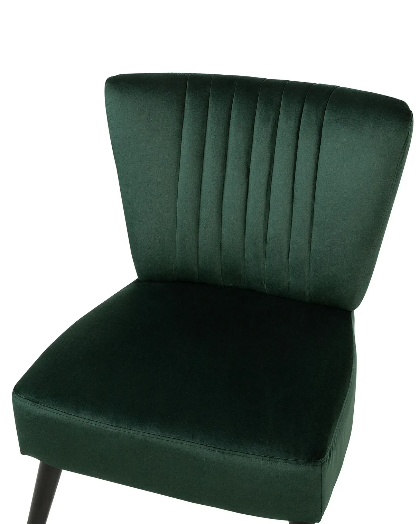 Poltrona VAASA Velluto Verde smeraldo