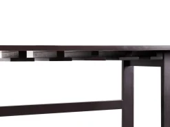 Beliani Porta bottiglie da vino ROWLEY scuro Marrone