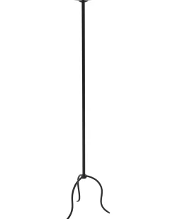 Outlet Beliani Portacandele ALMADA Metallo 118 cm Nero