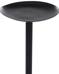Outlet Beliani Portacandele ALMADA Metallo 118 cm Nero