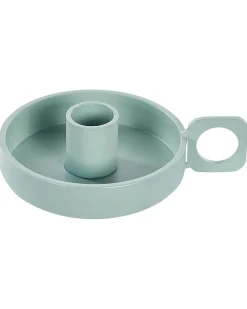 Beliani Portacandele CHORIO Metallo 4 cm menta Verde