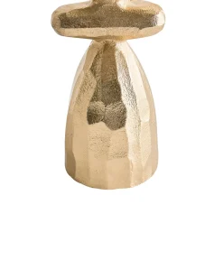 Discount Beliani Portacandele KRADENIK Metallo 33 cm Oro