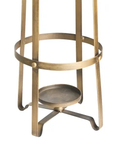 New Beliani Portacandele MARAWI Metallo 48 cm Oro