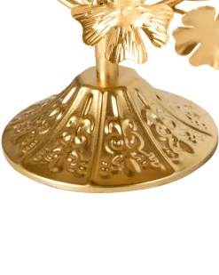 Online Beliani Portacandele RAMADA Metallo 25 cm Oro