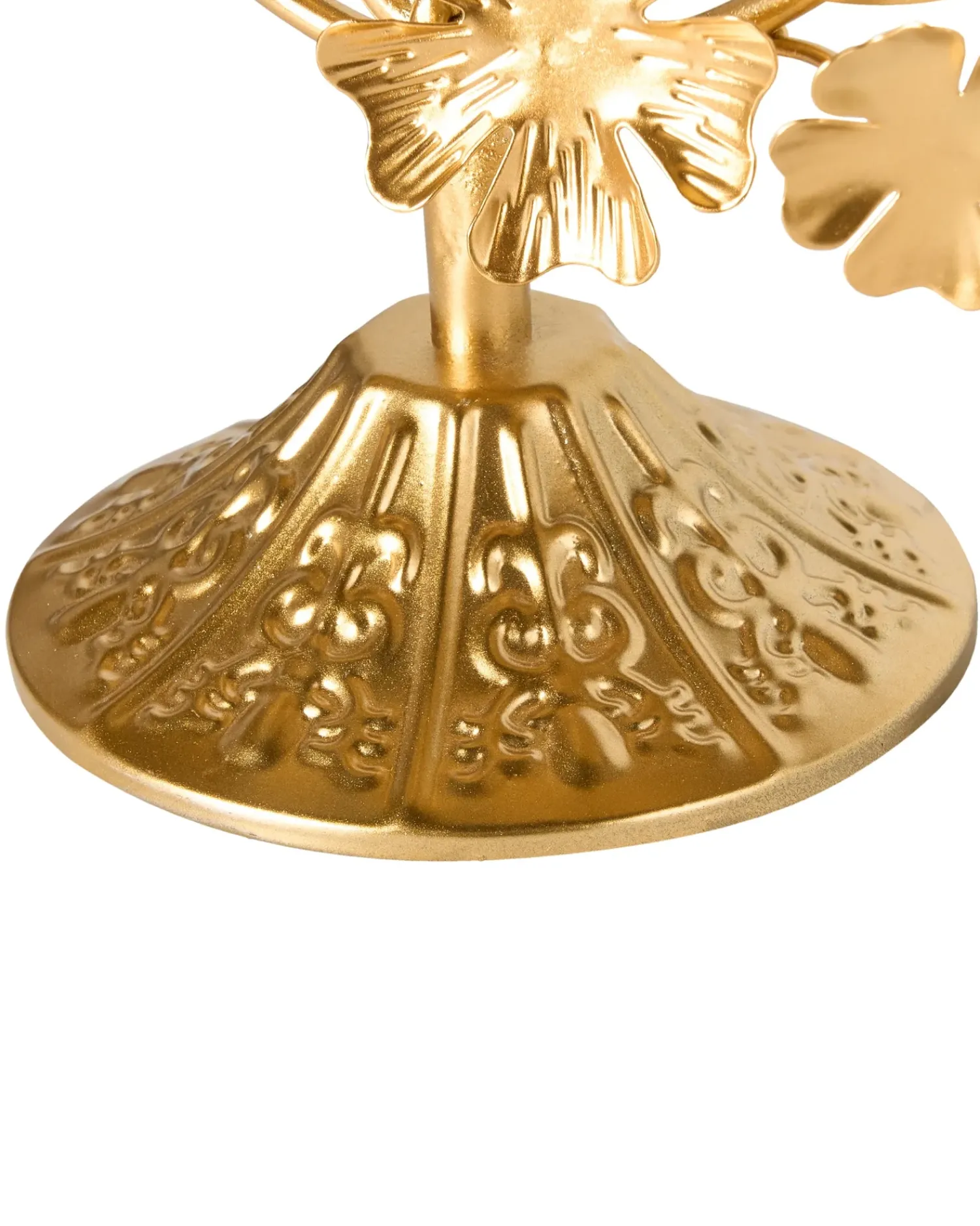 Online Beliani Portacandele RAMADA Metallo 25 cm Oro