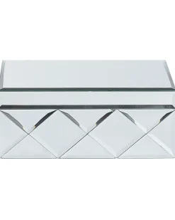Clearance Beliani Portagioie GORRON Vetro specchiato Argento