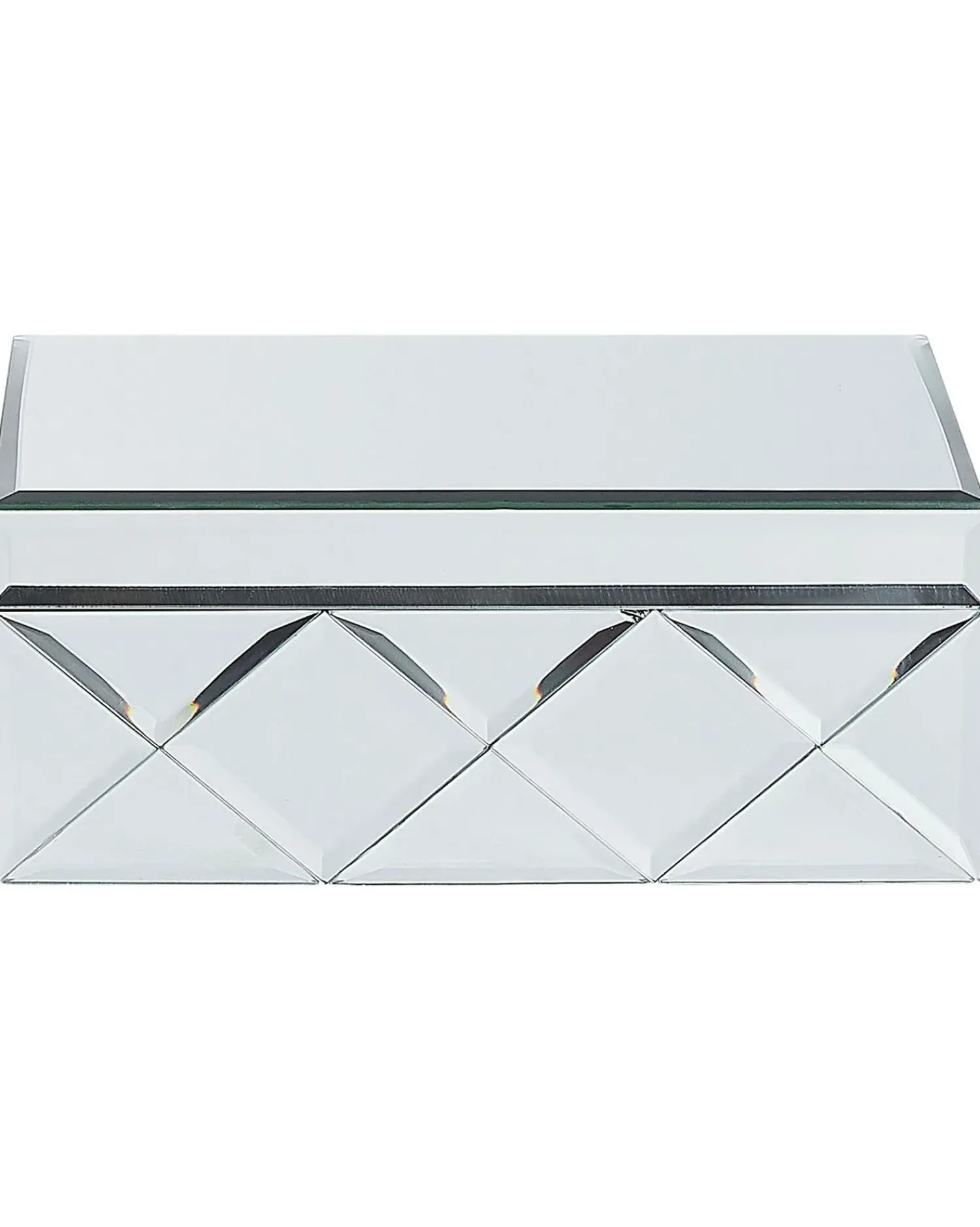 Clearance Beliani Portagioie GORRON Vetro specchiato Argento